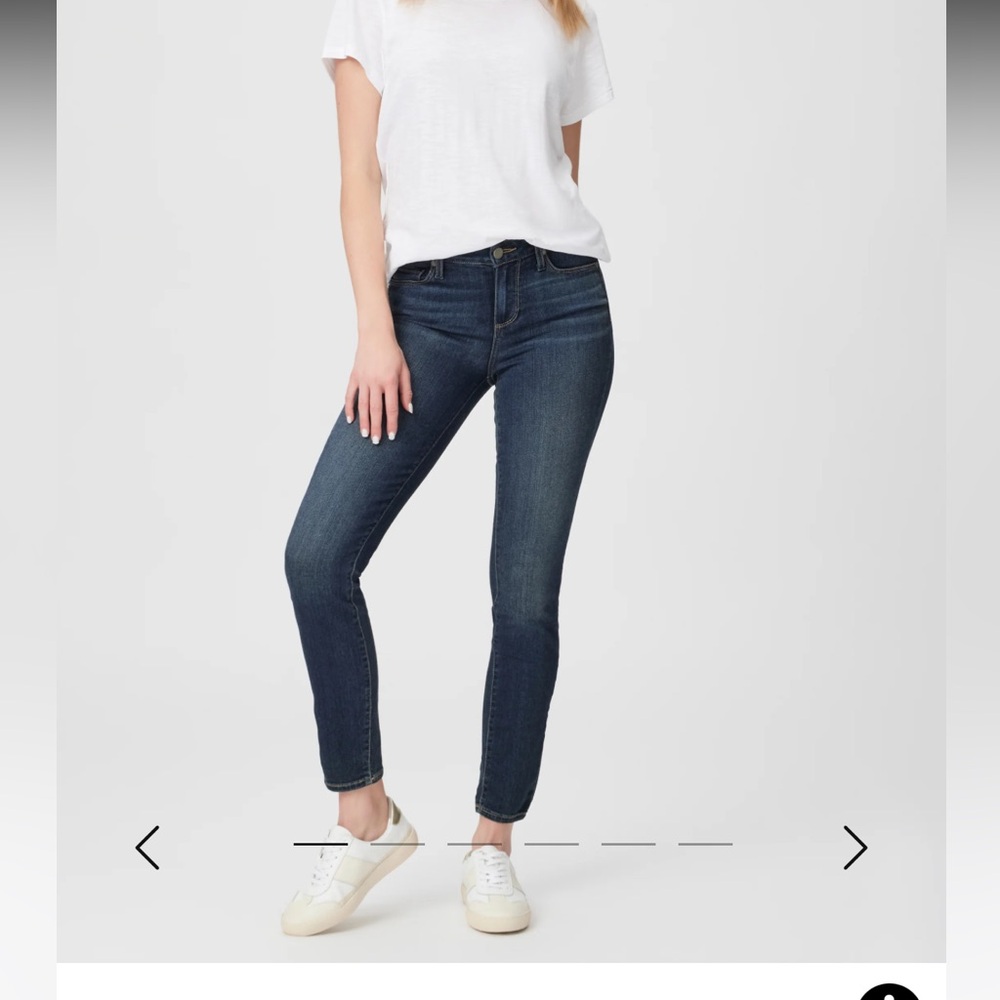 EUC PAIGE Dark Blue Skinny Jeans- 30P